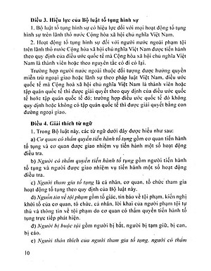 Sách Bộ Luật Tố Tụng Hình Sự Của Nước Cộng Hoà Xã Hội Chủ Nghĩa Việt Nam (2016)