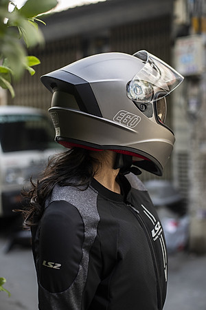 MŨ BẢO HIỂM FULLFACE EGO E-8 SV PLUS (2 KÍNH) - GARA20