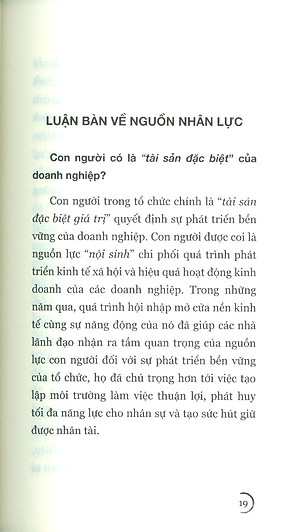 Sách Giải Pháp Đặc Biệt Nâng Cao Chất Lượng Nguồn Nhân Lực Và Phát Triển Hệ Thống Khách Hàng Cho Các Doanh Nghiệp Việt Nam