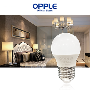 Bóng Đèn OPPLE LED Bulb Eco Save G45 E27 3W Ánh Sáng Trắng 6500K - Sáng Hơn Theo Cách Tiết Kiệm Hơn