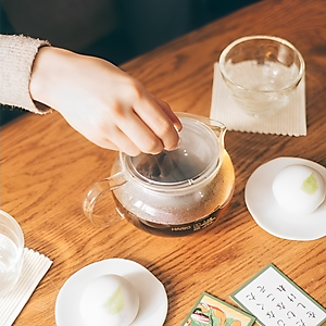 Bình pha trà kèm lưới lọc Hario 450ml (CHJMN-45T)