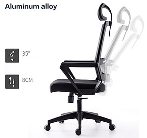 Ghế Văn Phòng Hỗ Trợ Cột Sống Lưng, Có Tựa Đầu Thông Minh AZP-99917 - Siêu Phẩm Giá Tốt 2021