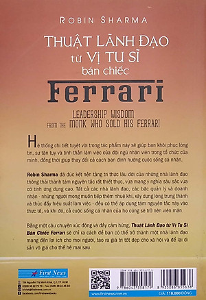 Thuật Lãnh Đạo Từ Vị Tu Sĩ Bán Chiếc Ferrari