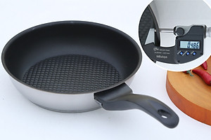 Chảo chống dính Inox 3 đáy Fivestar dùng bếp từ