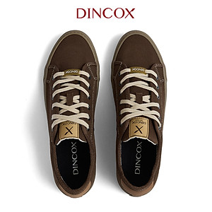 Giày Sneaker Vải Canvas Nam Nữ E12 Kakao Dincox