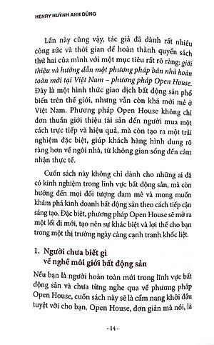 Open House - Khám Phá Bí Mật Bán Nhà Nhanh