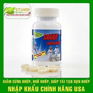 Viên uống sụn cá mập bổ khớp Nature Gift Shark Cartilage 750mg | Nhập khẩu chính hãng Mỹ