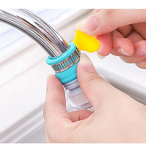 Vòi Rửa Chén Bát Hoa Sen Xoay 360 Độ Chống Văng Chống Bắn Đầu Vòi Nước Mở Rộng Tiết Kiệm Nước Tiện Ích Cho Mọi Gia Đình