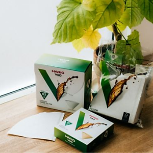 Giấy lọc cà phê Hario 40 cái (V60-VCF-02-40W)