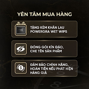 Viên uống phục hồi và tăng cường sức khỏe sinh lý nam giới Powergra Rino - Vỉ dùng thử 1 viên