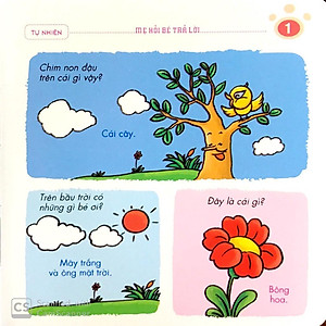 Sách Mẹ Hỏi Bé Trả Lời 1-2 Tuổi (Tái Bản)