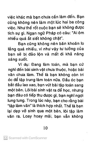 Sách Phương Pháp Tập Trung Một Giờ Học Có Hiệu Quả (Tái Bản)