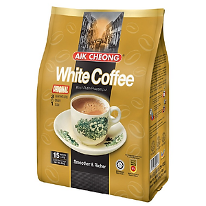 Cà Phê Trắng Truyền Thống 3 Trong 1 Aik Cheong (15 Gói x 40g)