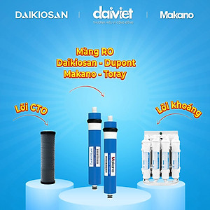 COMBO 3 LÕI LỌC NƯỚC PP 10" 5 MICRO - HÀNG CHÍNH HÃNG