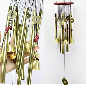 Chuông gió 10 thanh may mắn