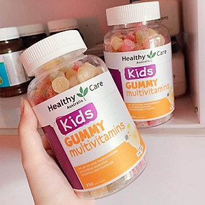 Kẹo Dẻo Healthy Care Kids Gummy Multivitamin 250v Của Úc, Bổ Sung Vitamin Tổng Hợp Và Khoáng Chất Cần Thiết Cho Trẻ, Tăng Đề Kháng, Ngừa Cảm Cúm, Cải Thiện Tình Trạng Biếng Ăn