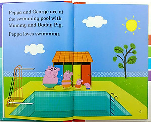 Sách Peppa Pig: Going Swimming – Read It Yourself with Ladybird Level 1