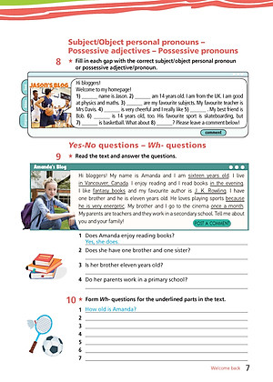Tiếng Anh 8 Right On! Workbook