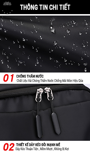 Balo Nam Chống Thấm Nước, Chống Xước, Chống Trộm, Thoáng Khí  Phong Cách Thời Trang  Besti BTY01 Chất Liệu Vải Cao Cấp Oxford - Hàng Chính Hãng