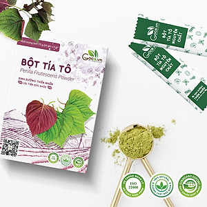 Bột tía tô nguyên chất Goce - 72g (24 gói x 3g)