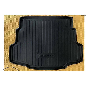 Lót cốp xe Huyndai Grand i10 Sedan 2021 2022 2023 (đuôi dài) Nhựa TPO dẻo.