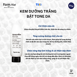 Kem Dưỡng Trắng Bật Tone Da _ Honeymoon White Flower Tone-Up Cream