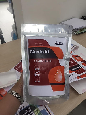  Phân bón hòa tan Isarel 13-40-13+Te không bị lắng cặn trong nước dùng qua hệ thống tưới nhỏ giọt hay tưới phun sương giúp xử lý ra hoa đồng loạt, kích thích ra hoa cho cây