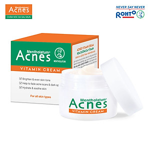 Kem dưỡng vitamin làm sáng da mờ sẹo thâm Acnes Vitamin Cream 50g