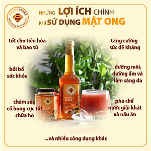 Combo Mật ong rừng Cao Nguyên - 100% mật ong chín Honimore 990g