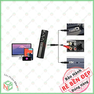 (Không Dây) Thiết Bị Chuyển Đổi Tai Nghe Thường Sang Bluetooth KhoNCC Hàng Chính Hãng - Kết Nối Loa Hoặc Xe Hơi - KLM-CATSBTR999