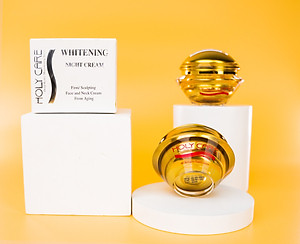 [Tặng kèm BÔNG TẨY TRANG Grenobil 150miếng/cây]KEM DƯỠNG TRẮNG DA BAN ĐÊM HOLY CARE