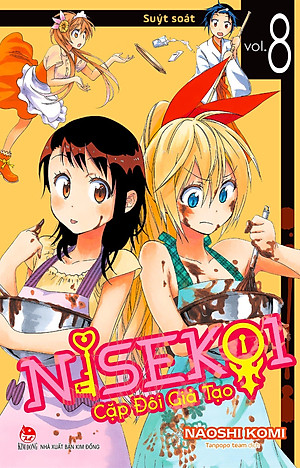 Sách - Nisekoi - Cặp Đôi Giả Tạo - Tập 8 - Suýt Soát