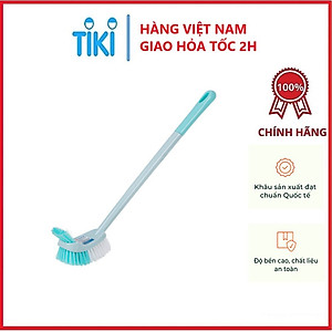 CỌ TOILET CAO CẤP, CỌ CONG 2 MẶT, CHỔI CỌ BỒN CẦU THƯƠNG HIỆU VIỆT NHẬT - Hàng chính hãng