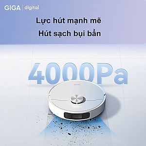 Robot Hút Bụi Lau Nhà Dreame D20 Ultra Lực Hút 13.000 Pa - Hàng Chính Hãng