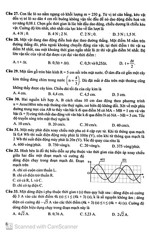 Bộ Đề Trắc Nghiệm Luyện Thi THPT Quốc Gia 2020 - Khoa Học Tự Nhiên - Tập 2 - Tái Bản
