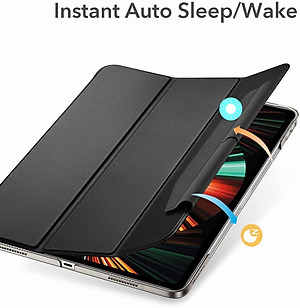Bao Da Dành Cho iPad Pro 11 inch 2021/2022 và iPad Pro 12.9 inch 2021/2022 ESR Ascend Trifold Hard Case - Hàng Nhập Khẩu