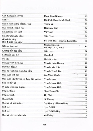 Sách Tuyển Tập Bài Hát Hay Dùng Trong Trường Trung Học Cơ Sở