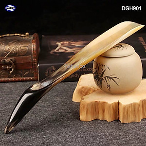 Dụng cụ Đón gót giày bằng sừng nguyên chiếc (Dài 32-37cm) DGH901-35 - Đón gót giày mọi tư thế cho cả nam và nữ