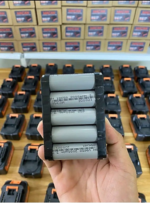 Pin Máy Khoan 21V MACAN 10 CELL dung lượng cao chân pin phổ thông