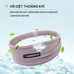 Băng đô chặn mồ hôi trán GoodFit GF804SB