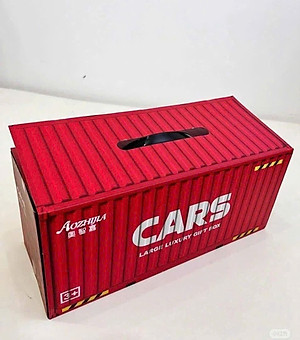 Bộ Đồ Chơi Xe Ô Tô Container 48 Chiếc Mini – Quà Sinh Nhật Bé Trai – Đồ Chơi Mô Hình Xe Hơi Kèm Hộp Đựng - HÀNG CHÍNH HÃNG MINIIN