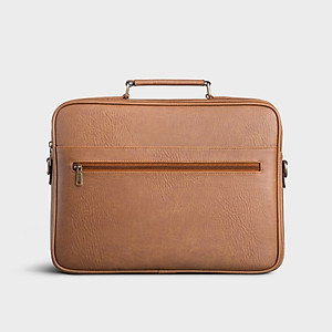 Cặp Công Sở Lata ( Thời trang nam basic đựng vừa laptop 14 inch - Cặp da CA43 )