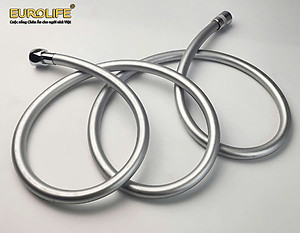 Dây sen chịu áp lực cao, nhựa PVC, ti đồng chống xoắn, dài 150cm, 200cm Eurolife