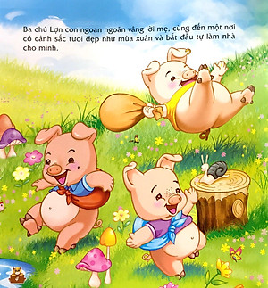 Sách Ngày Xửa Ngày Xưa - Ba Chú Lợn Con