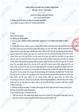 Combo 4 Hộp Nước Uống Bổ Sung Enzyme Chiết Xuất Từ Trái Cây và Rau Củ Hỗ Trợ Tiêu Hoá, Thanh Lọc Cơ Thể Coolvita - Hộp 7 Túi