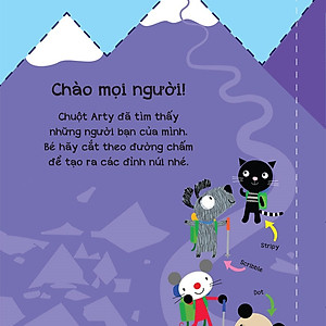 Sách Arty Mouse - Cắt Giấy (Học Tập Đầu Đời Thông Qua Mỹ Thuật)