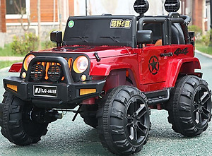 Xe ô tô điện trẻ em, xe oto điện cho bé 2 chỗ ngồi TILO KIDS TLK-5678 kiểu dáng địa hình siêu ngầu, có điều khiển từ xa, bluetooth, chế độ nhún