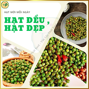 ĐẬU HÀ LAN RANG TỎI ỚT TÂN LỘC PHÁT HŨ 500G [ MẪU MỚI ]