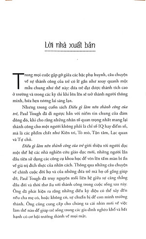 Sách Điều Gì Làm Nên Thành Công Của Trẻ