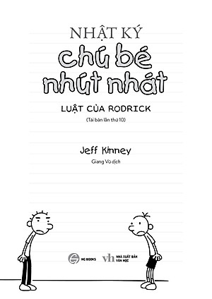 Nhật Ký Chú Bé Nhút Nhát - Tập 2 (Luật của Rodrick) -Phiên bản Tiếng Việt